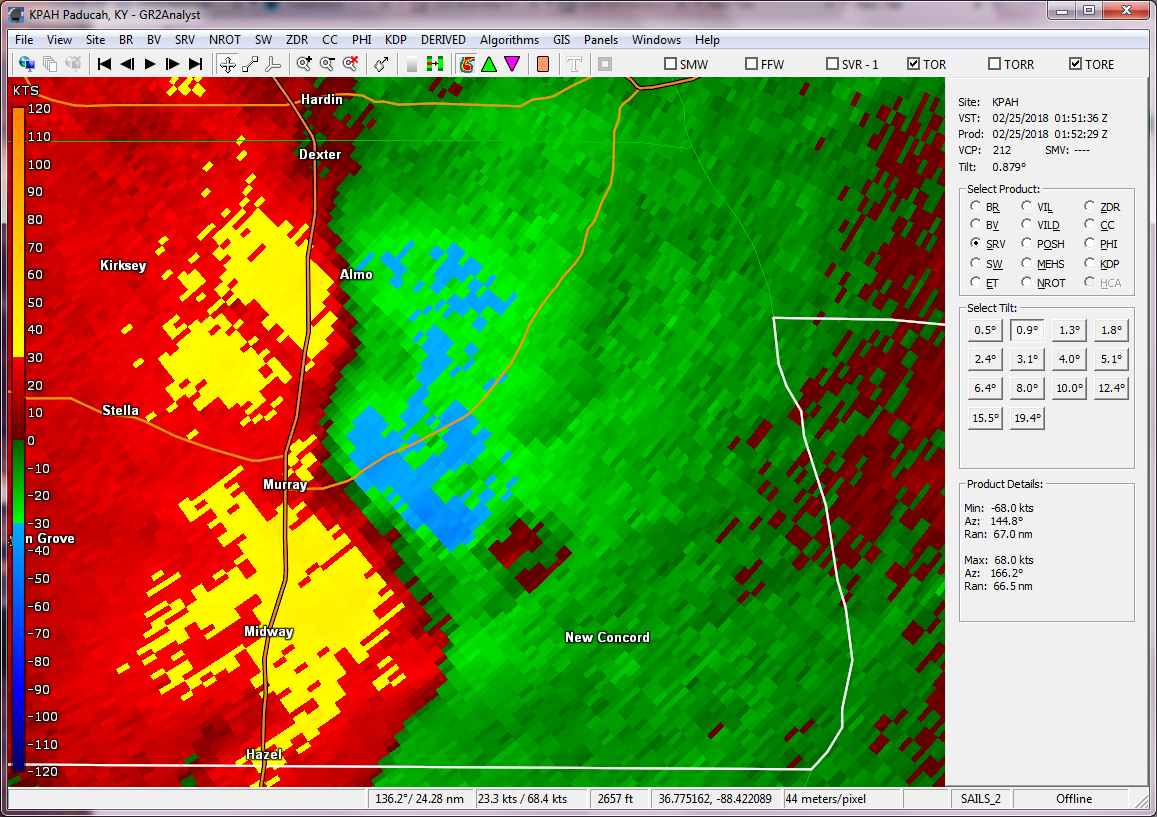 February 24, 2018 Severe Weather and Flooding Summary